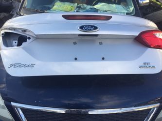 2011-2012-2013-2014 Ford Focus trunk Lid -SILVER