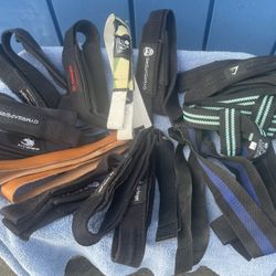 Lifting Straps —/ Huge Supply …. Various Brands / Lengths etc. $5 Ea 