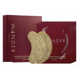 WANDER BEAUTY~Baggage Claim Gold eye mask
