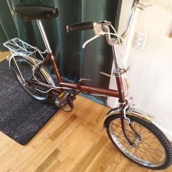 Raleigh Vintage Folding Bike 