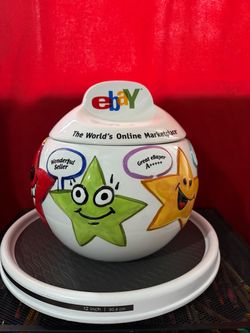 eBay Ceramic Cookie Jar Collectible