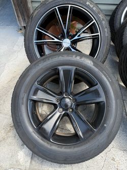 18” 4 wheels & tires 5x4.5 bolt pattern