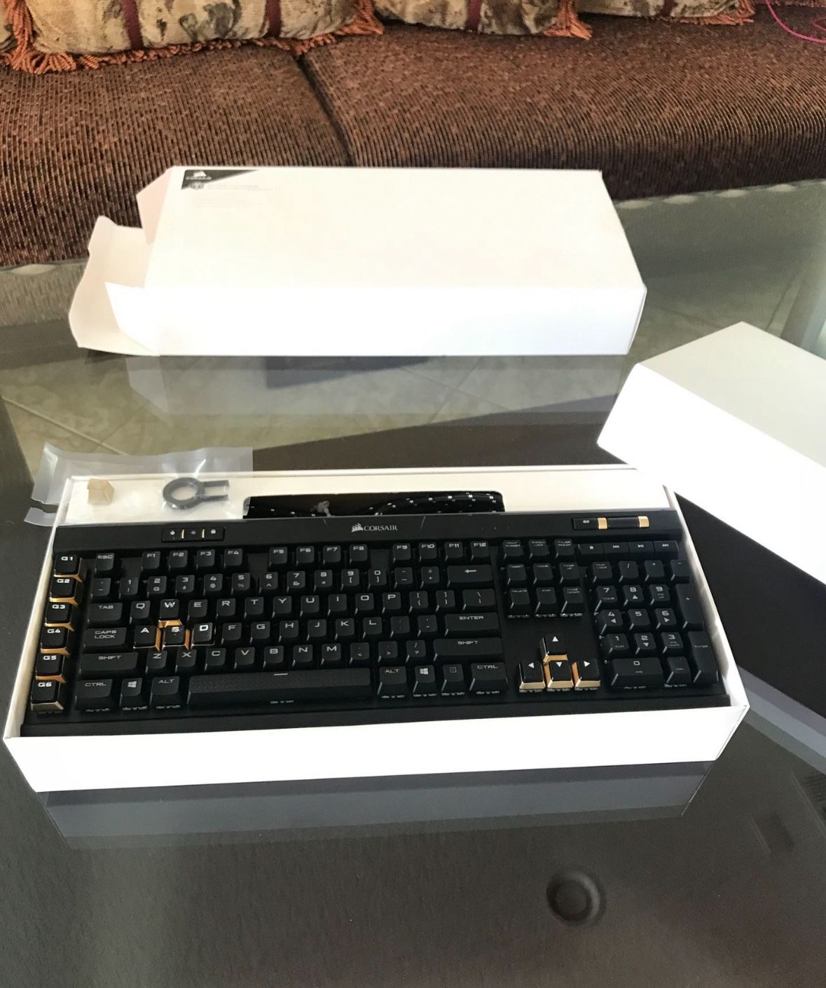 Corsair K95 platinum SE mechanical keyboard
