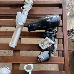 Blow dryer And Curling Iron 