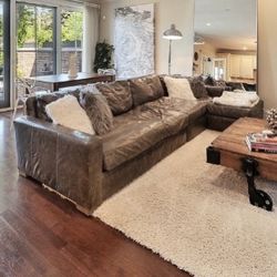 Restoration  Hardware Right Facing  Sofa 