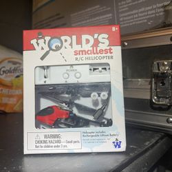 World Smallest R/C Helicopter