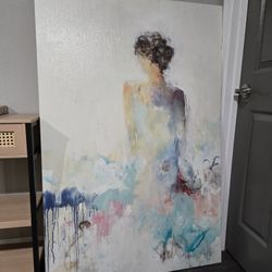 Fine Art Canvas "Romance is in the Air" Wall Decor by Artist Lisa Ridgers 54 x 36 inches 