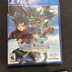 Justice Chronicles Limited Run PS4 