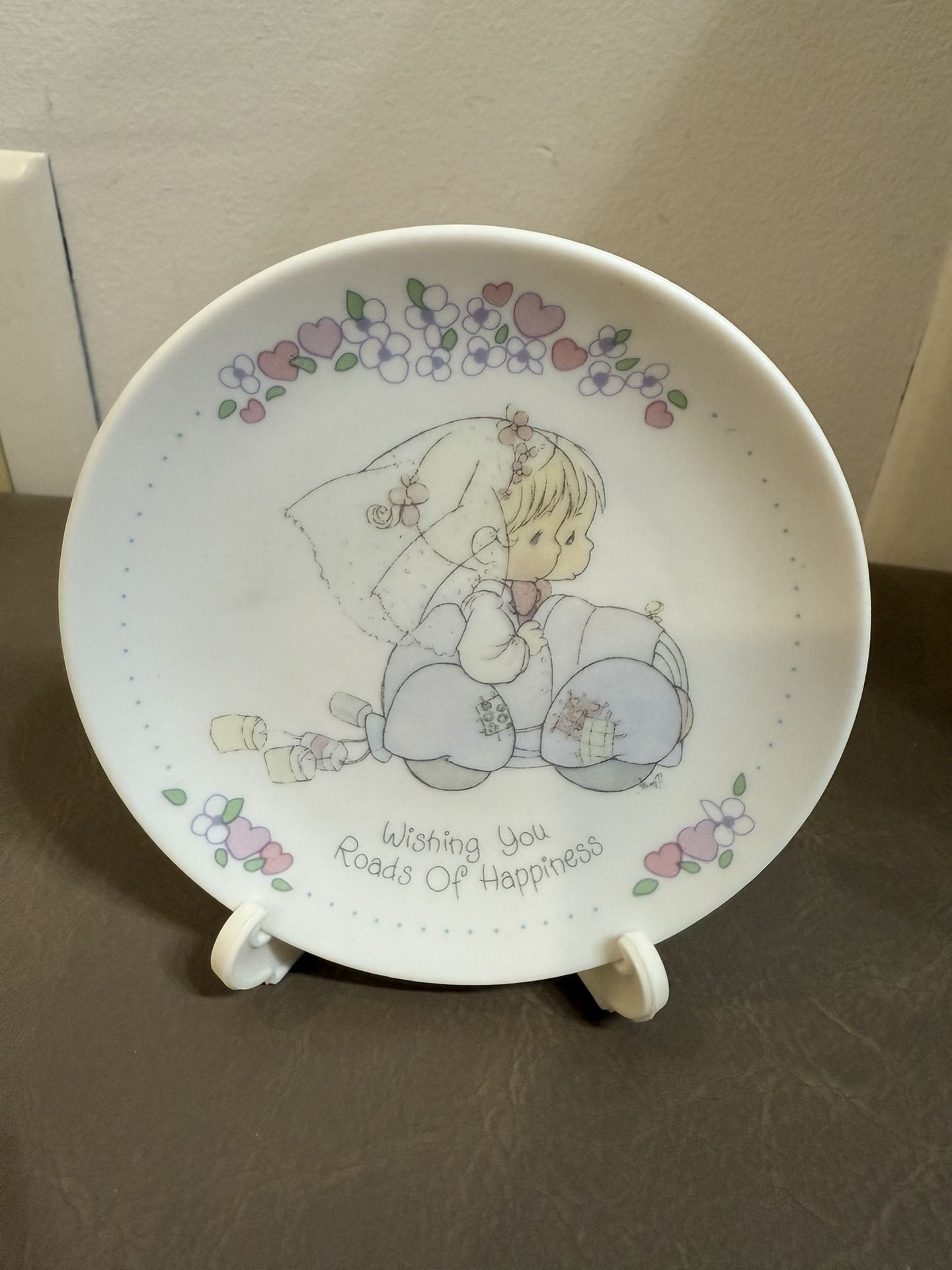 Precious Moments Roads of Happiness Plate