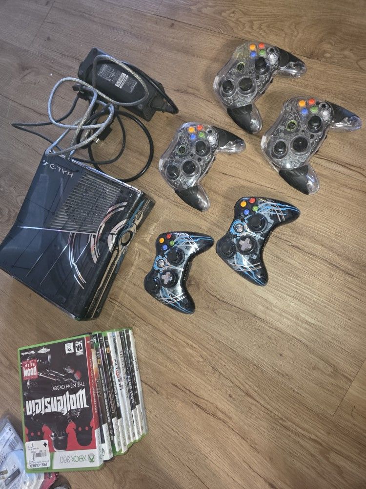 Xbox 360 Halo And Games