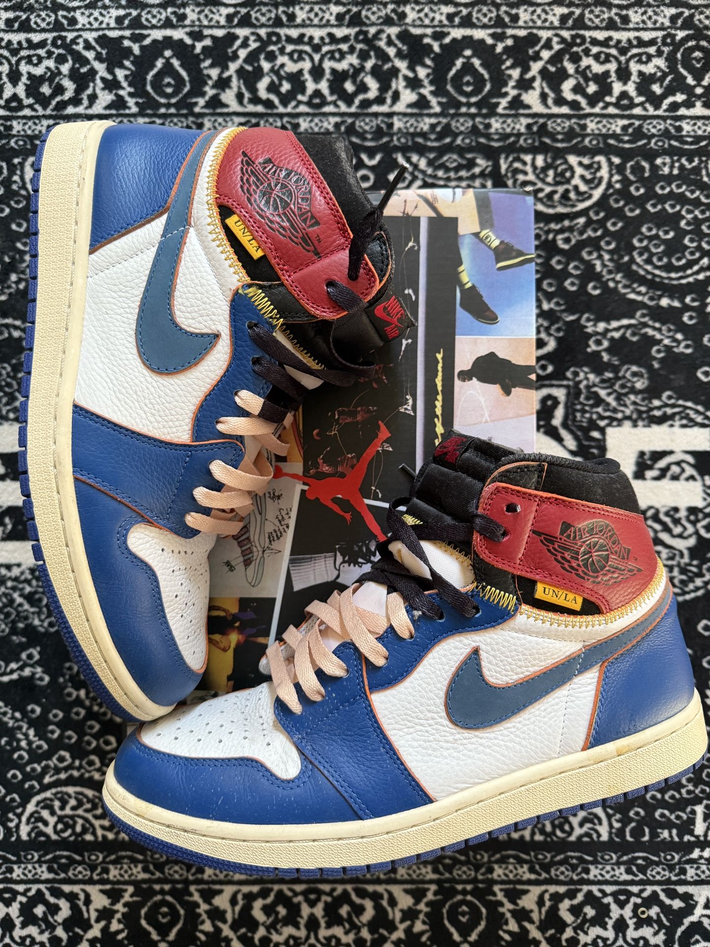 Air Jordan 1 Union Storm Blue