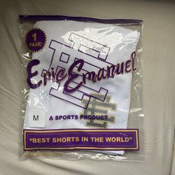 Eric Emanuel EE Shorts White New Size M Medium