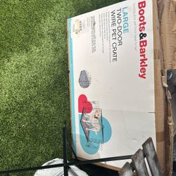 Large Two Door Wire Pet Crate