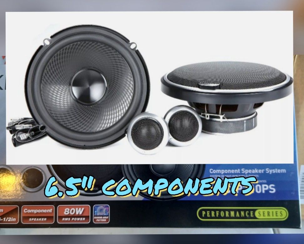 Kenwood 6.5" Components