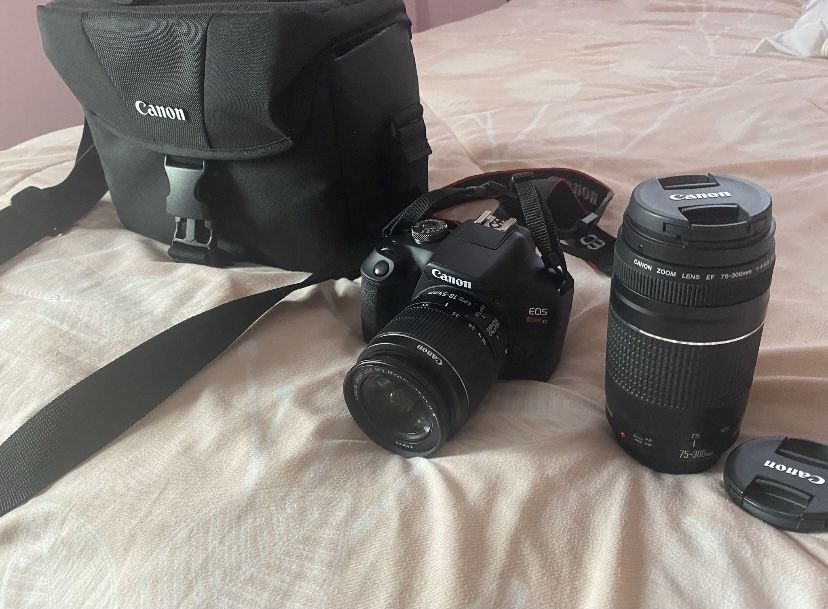 Canon Eos Camera Different lens