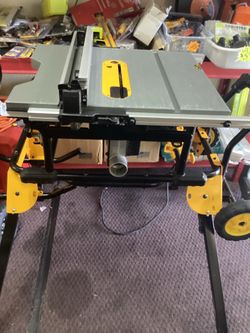 Dewalt Corded 10” Rolling Table Saw $400