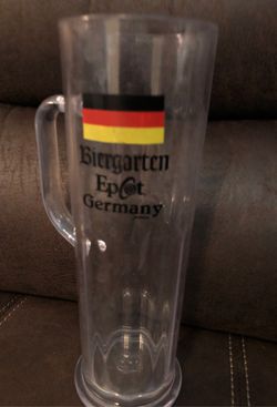 Epcot Germany Biergarten Plastic Beer Stein Cup Mug German Disney