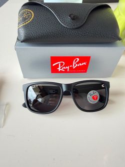 New RayBan polarized Sunglasses JUSTIN RB4165
