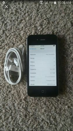 At&T iphone 4 8gb factory unlocked