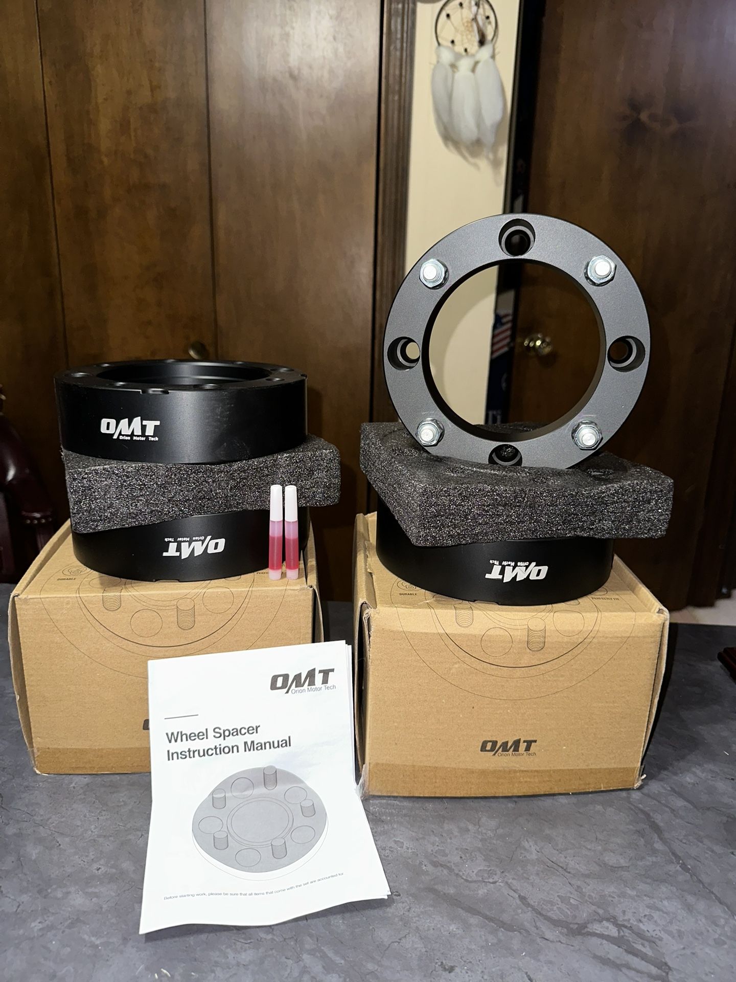 Orion Motor Tech Black Wheel Spacers - 4x156,2” Full set of 4 Brand New