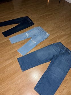 FOR SALE: Lot of 3 Denim Jeans (Plus Size)