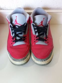 Air Jordan Retro 3s Basketball Shoes Men's Size 14 With Brand New Shoes Laces Included $50
