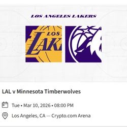 Lakers vs Minnesota Timberwolves