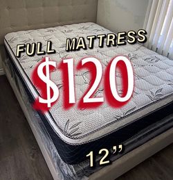 Full size pillow top mattress