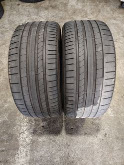 275/40ZR20 PIRELLI PZERO PZ4 PAIR OF TIRES