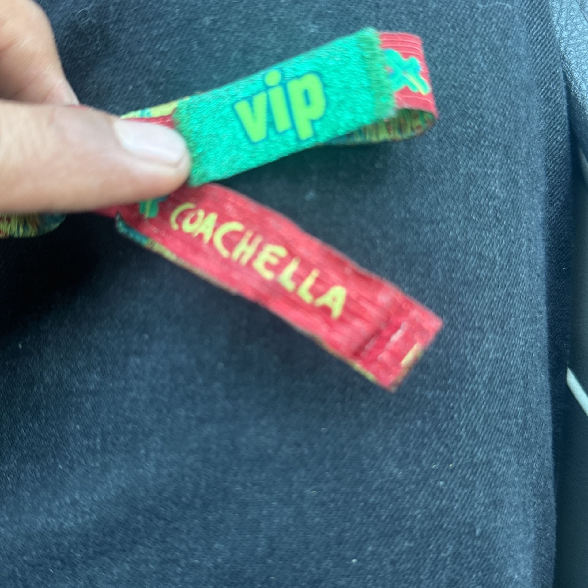 Coachella Sunday VIP wristband