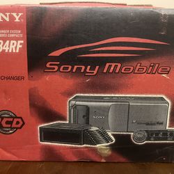 Sony Mobile Compact 10 Disc Changer System - CDX-434RF 