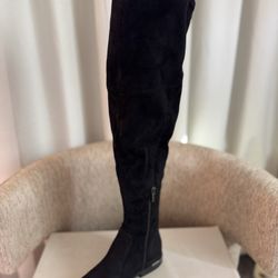 Marc Fisher Black Boots (knee High) 6