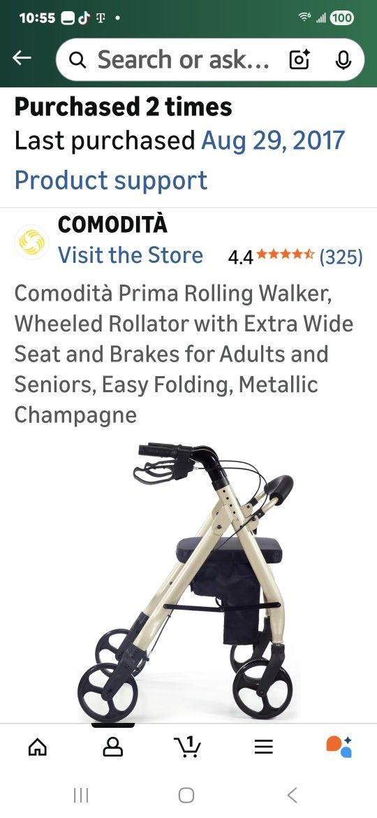 Walker -----Will deliver.