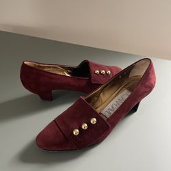 Vintage Joan & David Holiday Heels Made In Italy