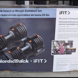 NordicTrack dumbbells