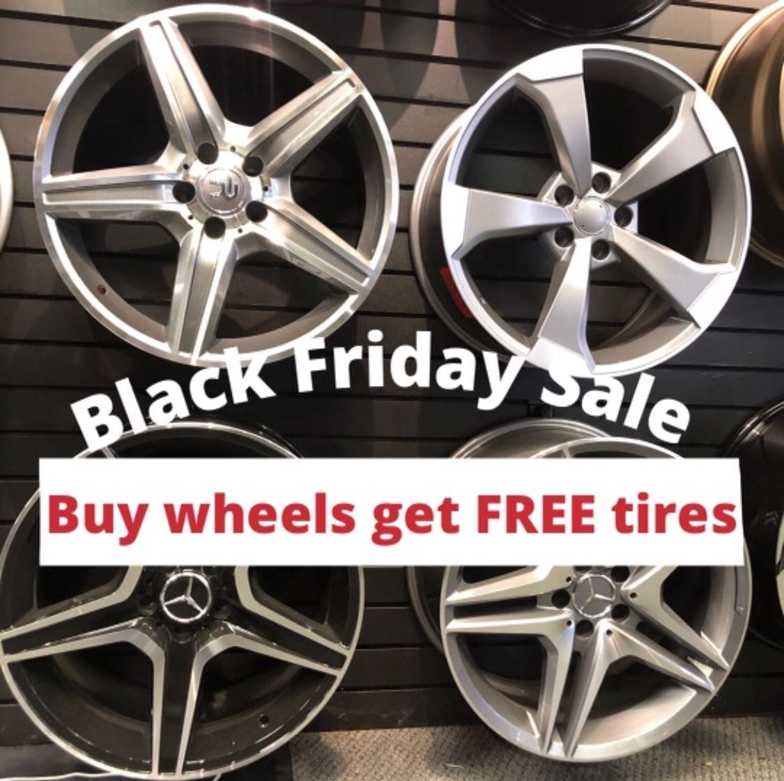 🔥🔥🔥Black Friday SALES! BUY Rims get FREE Tires🔥🔥🔥(only 50 down payment / no credit needed )