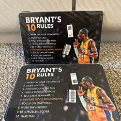 Kobe 10 Rules Decorative Plate 