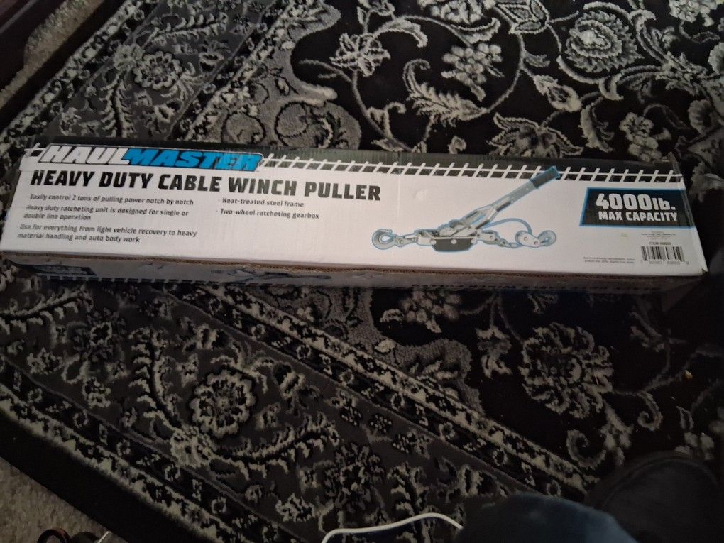 Heavy Duty Cable Winch Puller