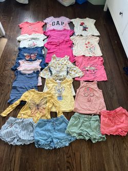 🌸 20-Piece Girls Summer Bundle (Size 4T) – Baby Gap & More 🌸