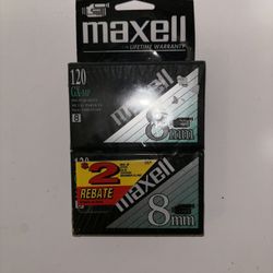 2 Maxell GX-MP 8MM 120min