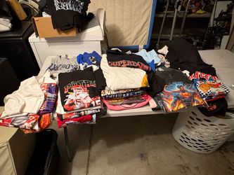 Graphic and plane T-shirts