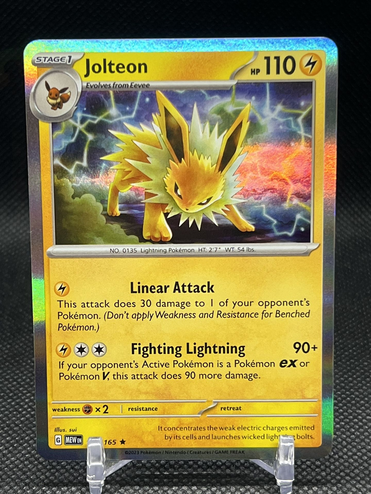 jolteon v pokemon card value Jolteon VMax main image 0