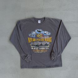 Vintage H.O.G Forces Graphic Long Sleeve Tee