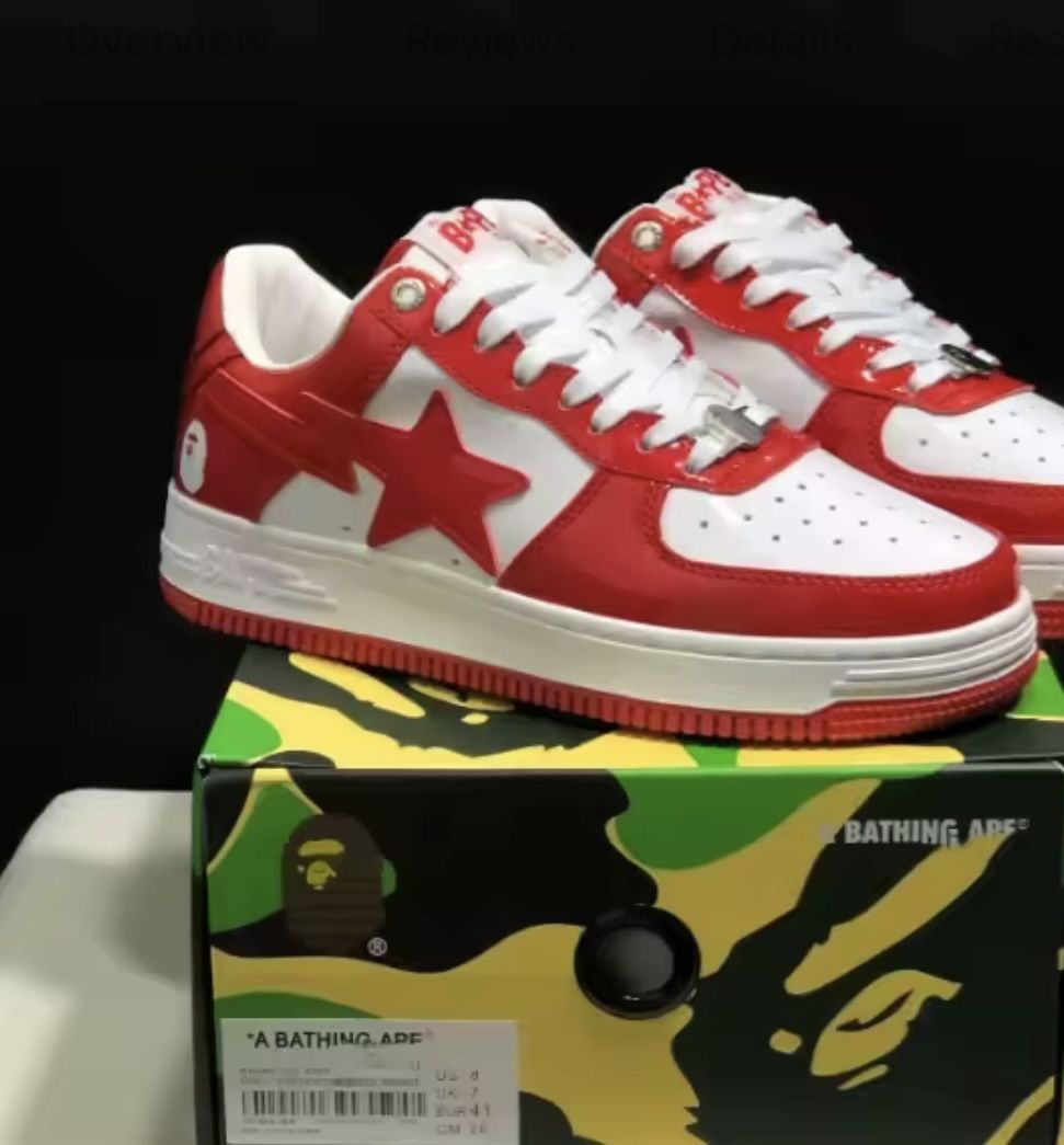 Bape Shoes, Multiple Color Ways