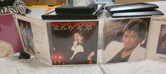 Michael Jackson VINYL 9 disc single set