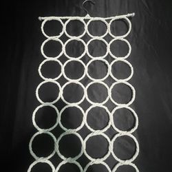 White Scarf Hanger