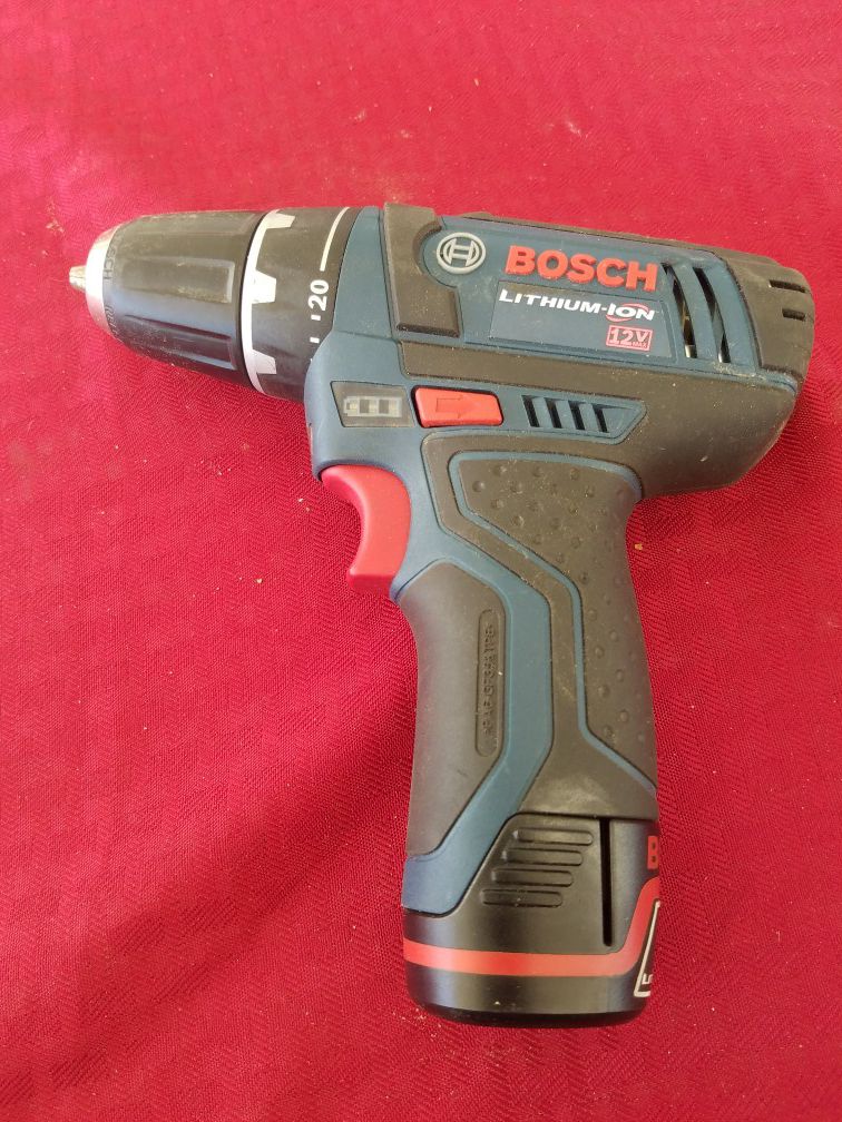 BOSCH PS31 12 Volt 2 Speed Cordless Li-Ion 3/8" Drill Driver with battery