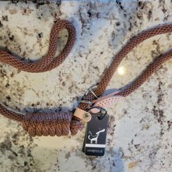 6 Feet Dog Slip Lead. High Quality . In Colors Brown, Black, And Grey