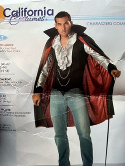 California Costumes Men's Very Cool Vampire Costume (adult large)