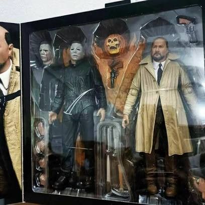 Neca Halloween 2 Ultimate Michael Myers And Dr Loomis...
